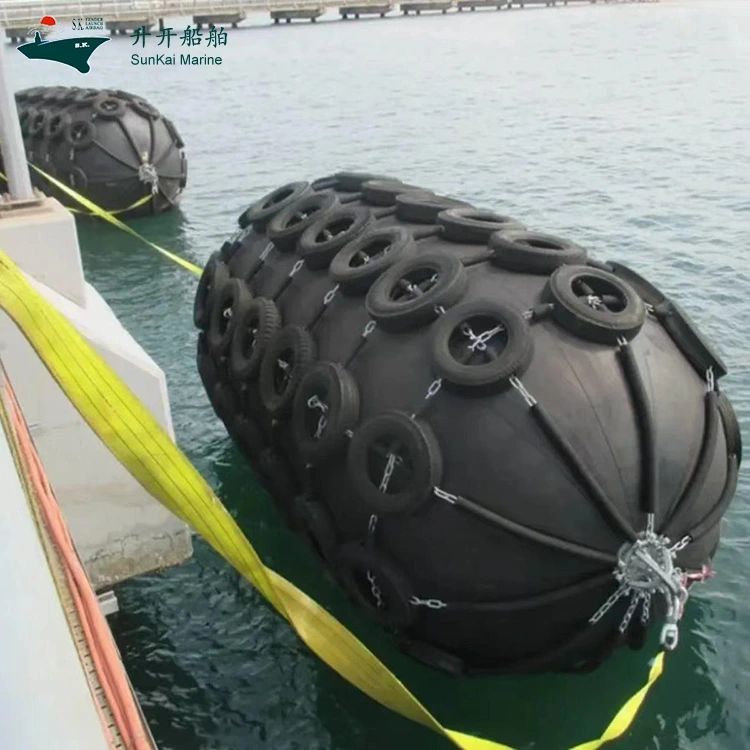 Extra End Tire Yokohama Rubber Floating Fender